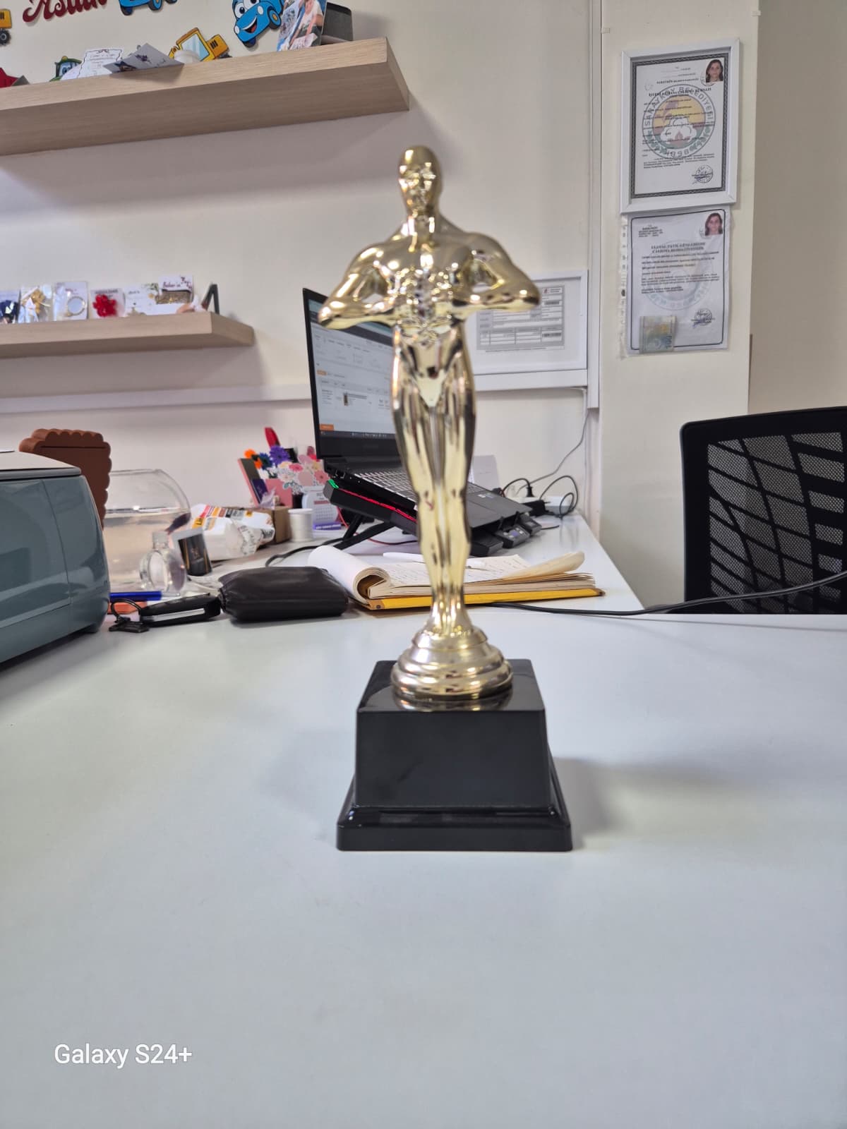 Kişiye Özel Oscar Başarı Ödül Kupası